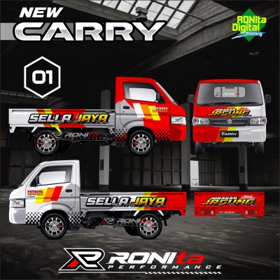 Decal Fullbody Mobil Pickup Suzuki New Carry